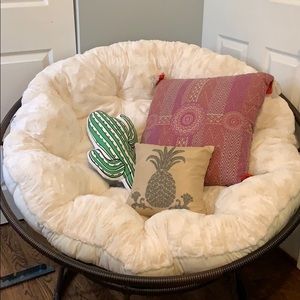 Moroccan print pillow from Urban Outfitters